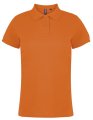 Dames Polo Asquith & Fox Classic Fit  Oranje